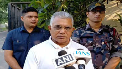 BJP’s Dilip Ghosh waves UP playbook, warns of bulldozers