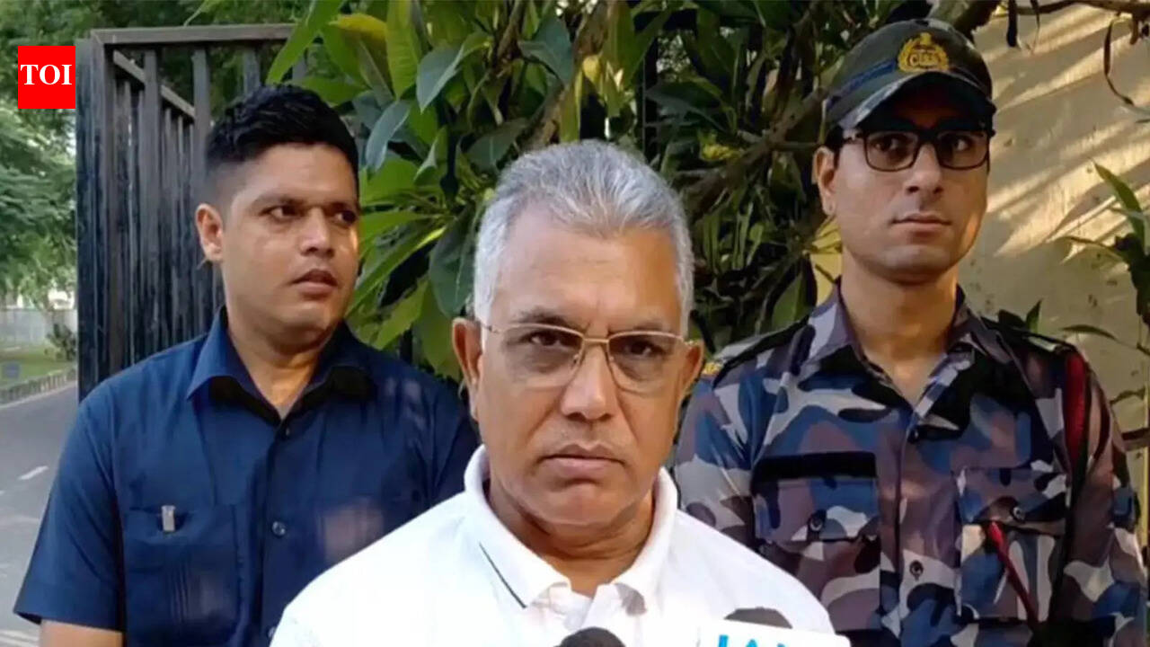 BJP’s Dilip Ghosh waves UP playbook, warns of bulldozers