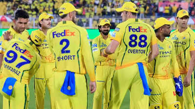 CSK climb 7th spot in points table despite loss against SRH – Here’s how | Cricket News – The Times of India