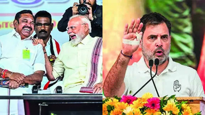 PM Narendra Modi attacks 'one-family parties'; Rahul Gandhi says BJP out to destroy Tamil values