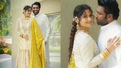 Arti Singh celebrates anniversary week with Dipak Chauhan; pens heartfelt note as fans shower love