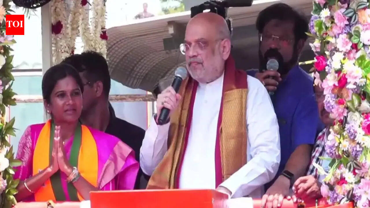 'MK Stalin wants to make his son CM': Amit Shah slams DMK dynasty politics