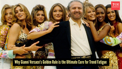 Fashion quote of the day by Gianni Versace - "Don't be into trends. Don't let fashion own you."