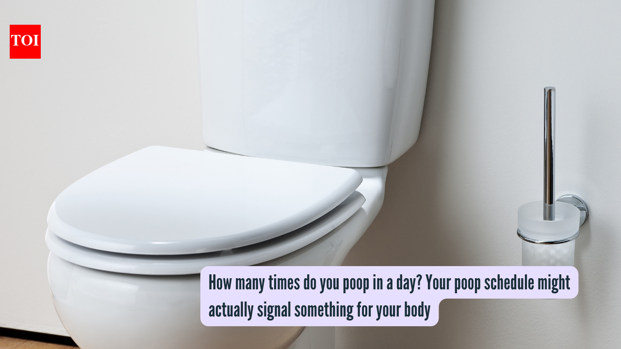 How many times do you poop in a day? Your poop schedule might actually signal something for your body