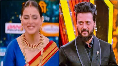 Bigg Boss Marathi 6 finale: Genelia Deshmukh gets emotional as Abhishek Bachchan praises Riteish Deshmukh; says 'If you don’t cry with pride after watching the film, I will quit acting'