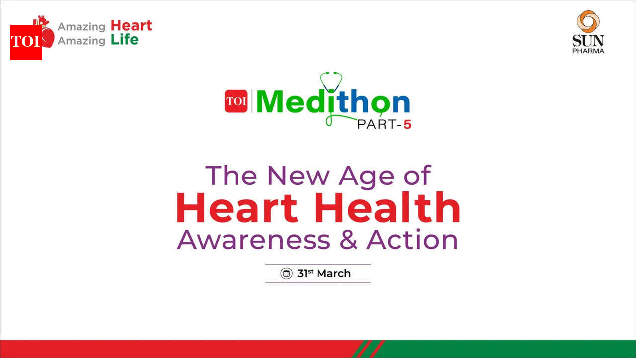 Heart disease is rising in young Indians: Experts at TOI Cardio Medithon 5 share early warning signs and simple steps to prevent it