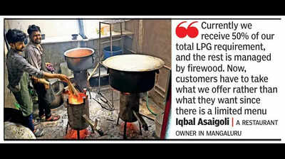 LPG shortage: DK hotels continue dependence on firewood to cook