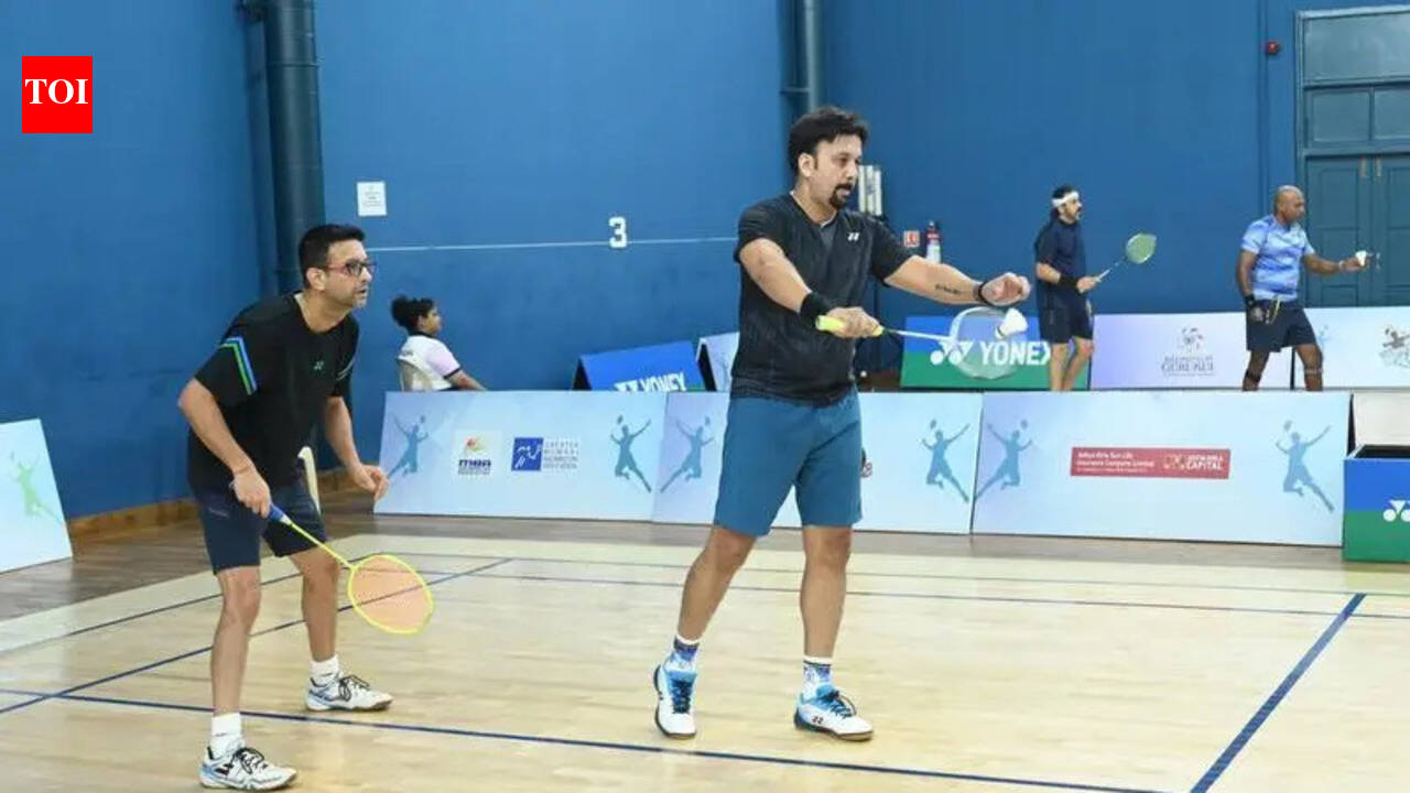 GD Birla Memorial Masters Inter-Club Badminton tournament: Mixed fortunes for Aparna Popat; Mangrish Palekar-Deepak Jaitley duo in final | Jaipur News - The Times of India