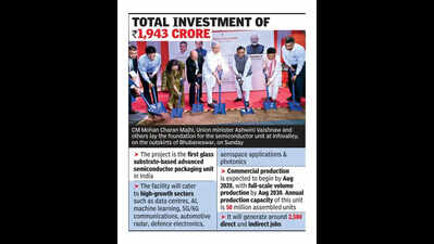 CM sets ball rolling for India’s 1st 3D chip packaging unit in city