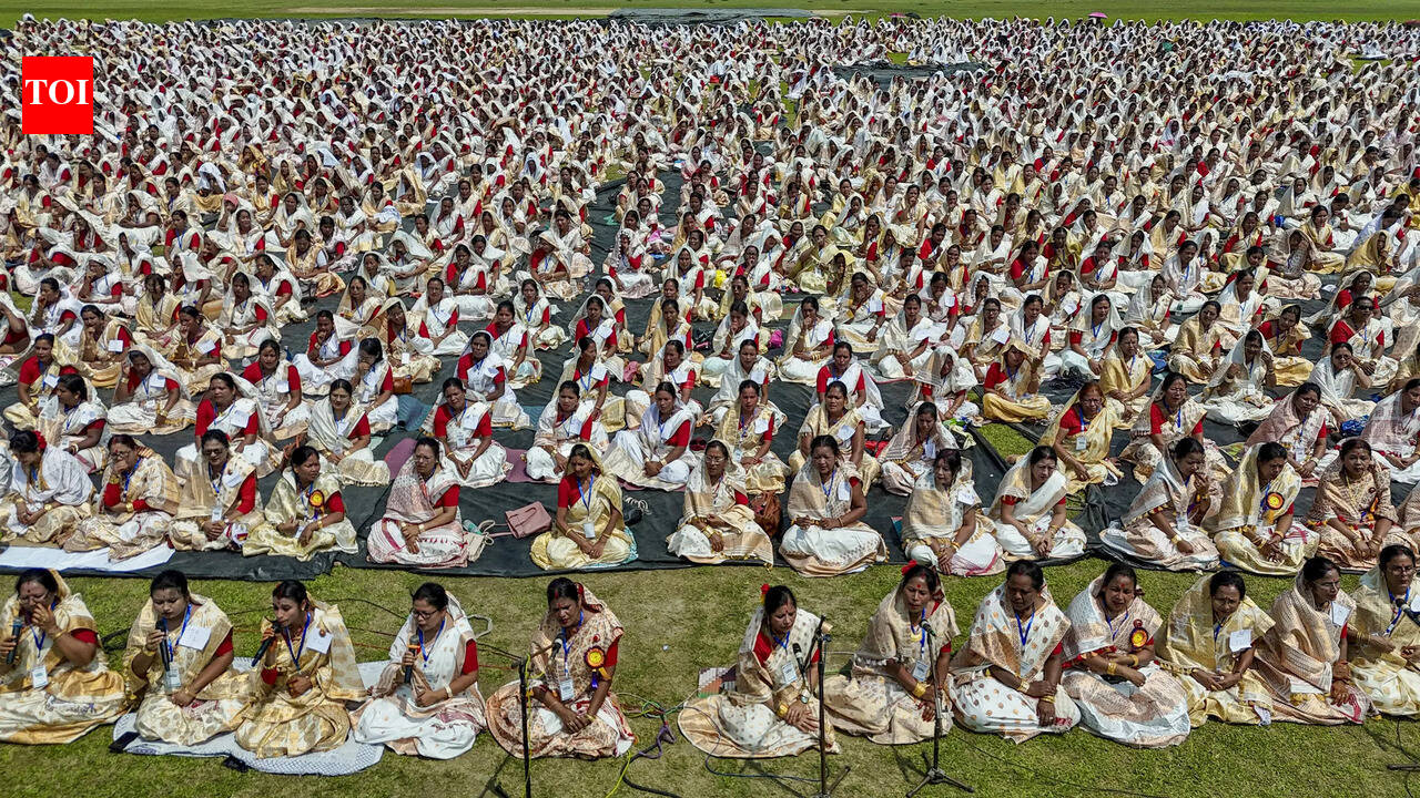 15,999 voices sing for the tradition, Biya Naam echoes across Duliajan