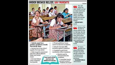 Schools can’t insist on uniforms, book purchases from specific shops