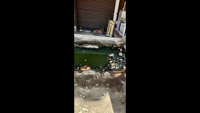 Muck tops here: Drains in Shalimar Garden clogged, waste yet to be lifted