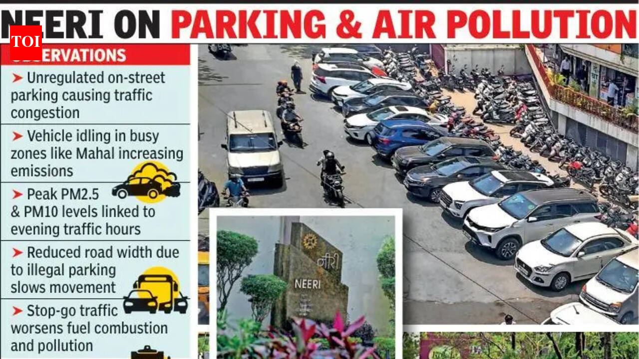 Idling Vehicles, Parking Chaos Fuelling Pollution, Says Report