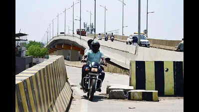 19 months on, faulty Kawarapeth flyover still a mess, turns hub for anti-social activities
