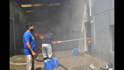 Major fire at auto warehouse in Gurgaon, two other incidents reported