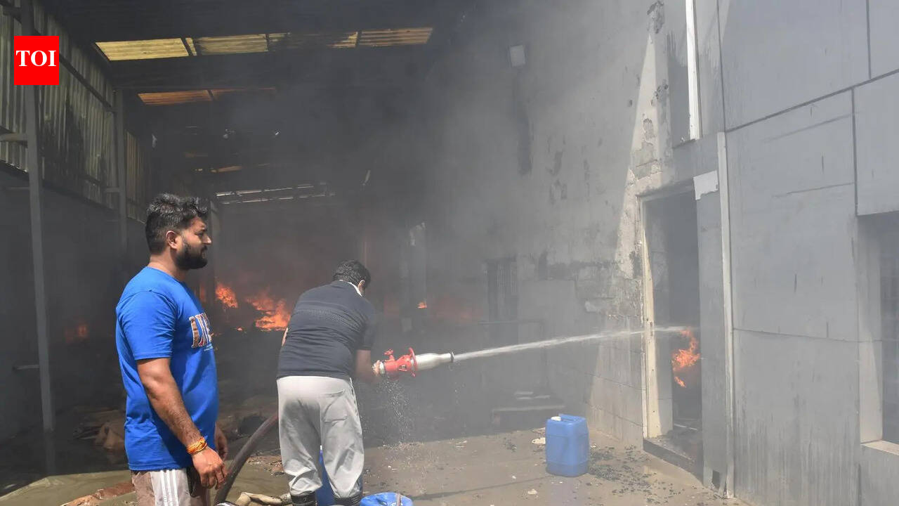 Major fire at auto warehouse in Gurgaon, two other incidents reported