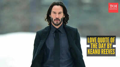 Love quote of the day by Keanu Reeves: 'Falling in love and having a relationship are two different things'