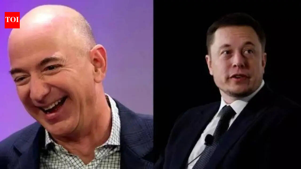 As Amazon and SpaceX are 'busy' sending complaint letters about each other to FCC, Elon Musk congratulates Jeff Bezos' on Blue Origin's New Glenn vertical landing on a droneship