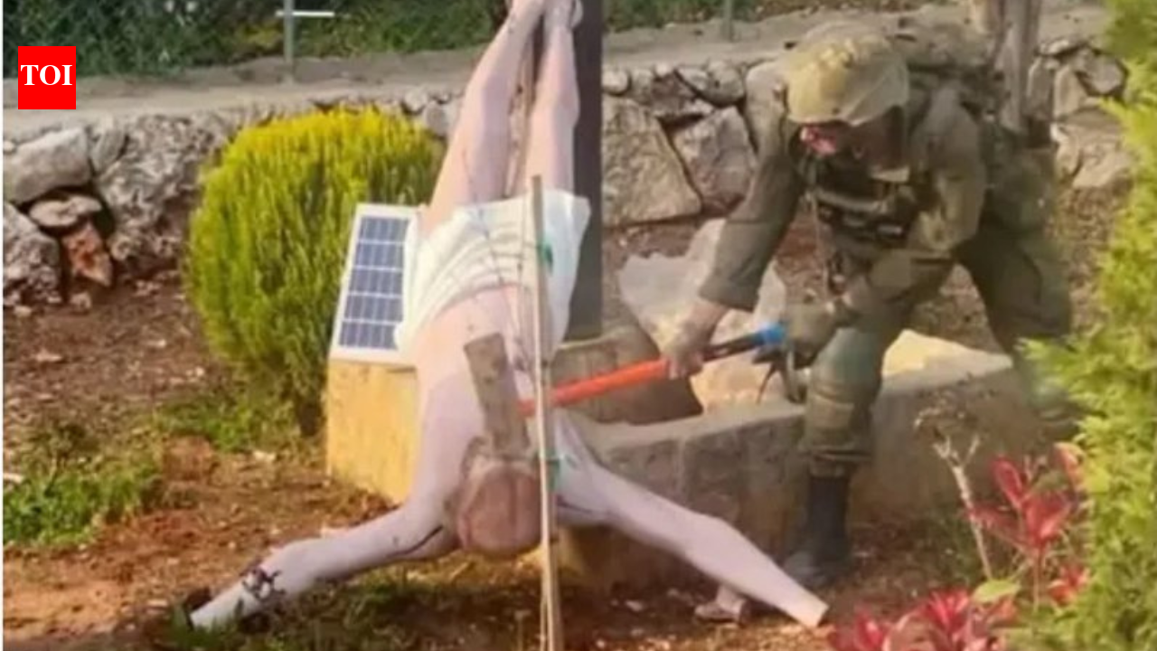 'Offends our religious feelings': Image of IDF soldier striking Jesus statue in Lebanon sparks outrage