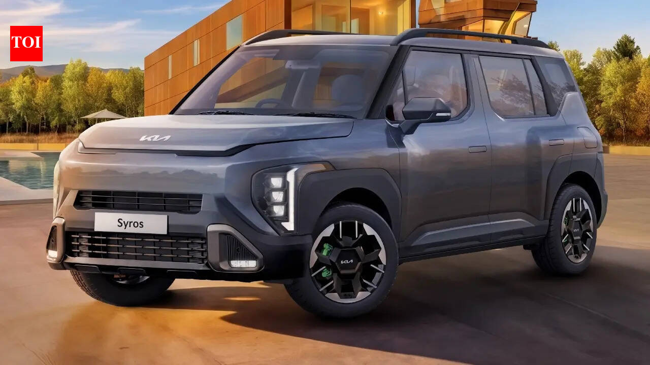 2026 Kia Syros launched in India: Variant-wise pricing, changes explained - The Times of India