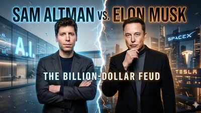 Sam Altman vs Elon Musk: The billion-dollar feud