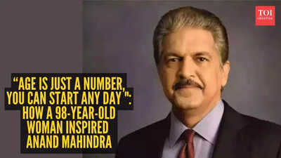 “Age is just a number, you can start any day ": How a 98-year-old woman inspired Anand Mahindra