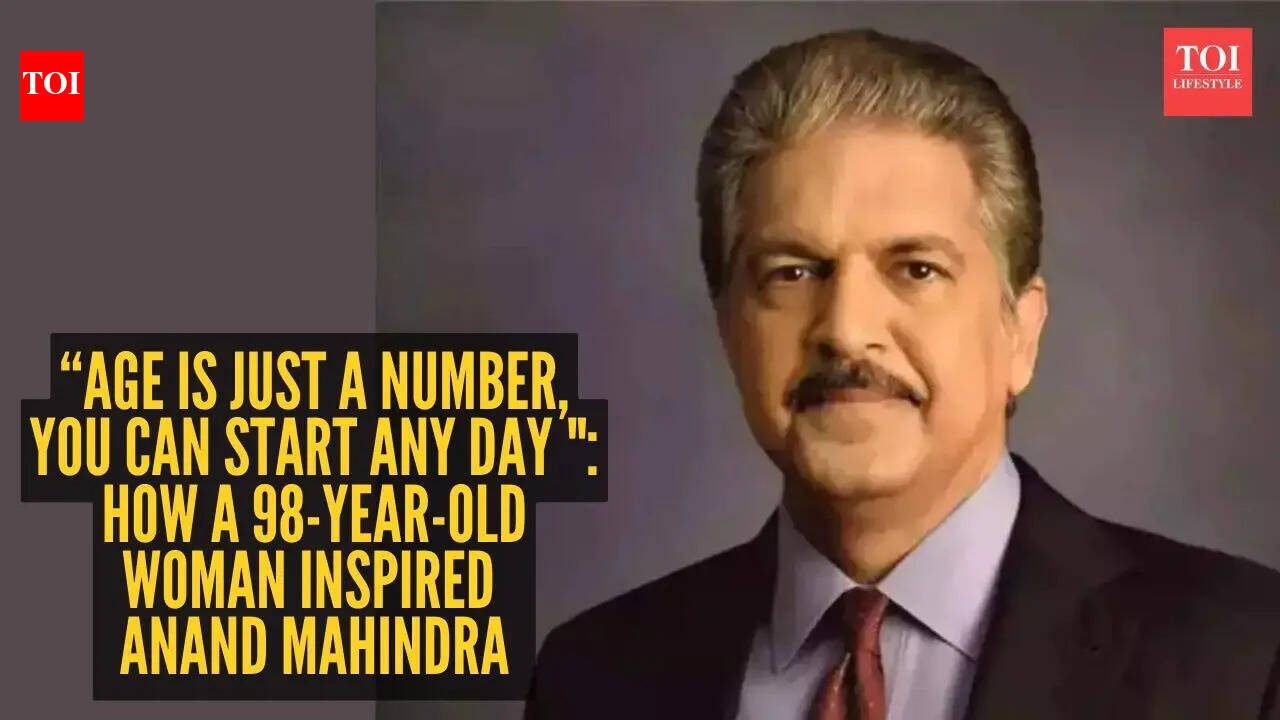 “Age is just a number, you can start any day “: How a 98-year-old woman inspired Anand Mahindra