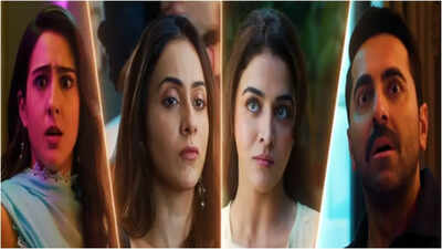  Ayushmann Khurrana trapped in triple romantic chaos