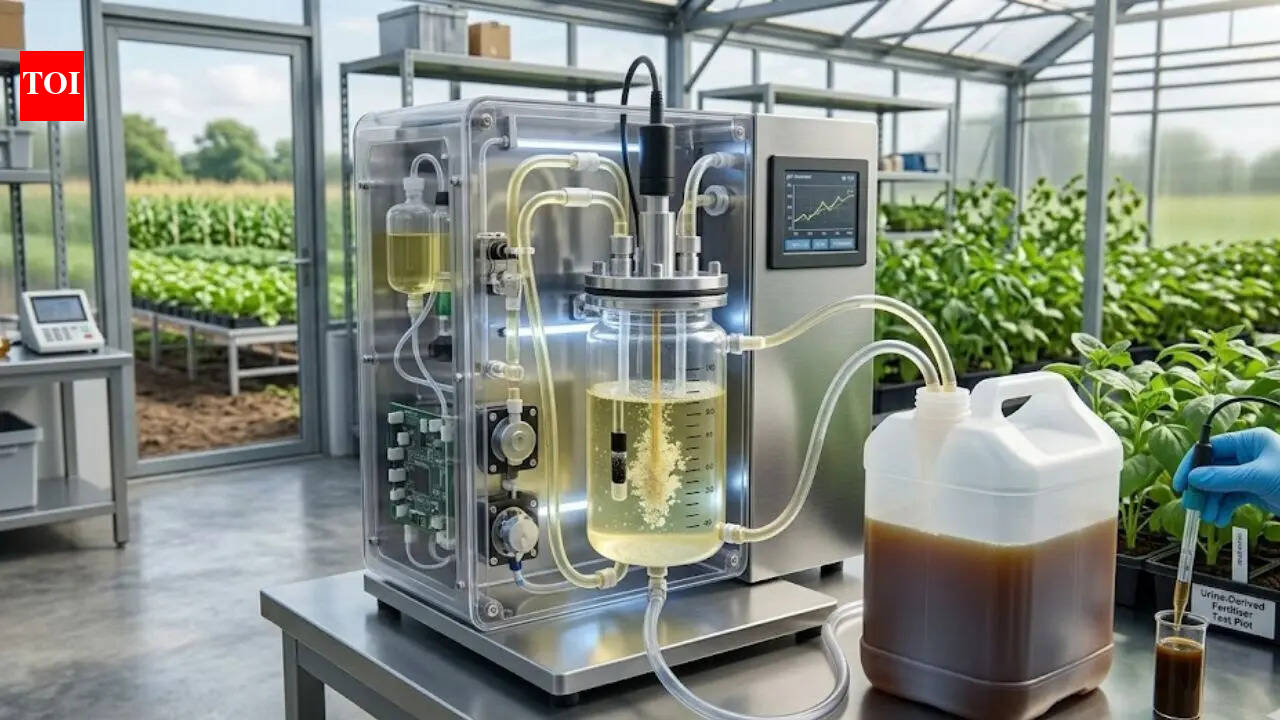 New study finds that human urine can turn into low-energy fertiliser