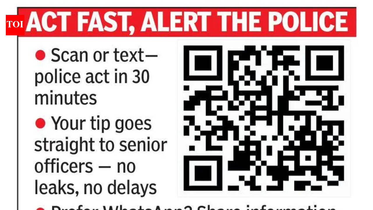 See drug activity? Scan QR code to report anonymously to Mysuru police ...