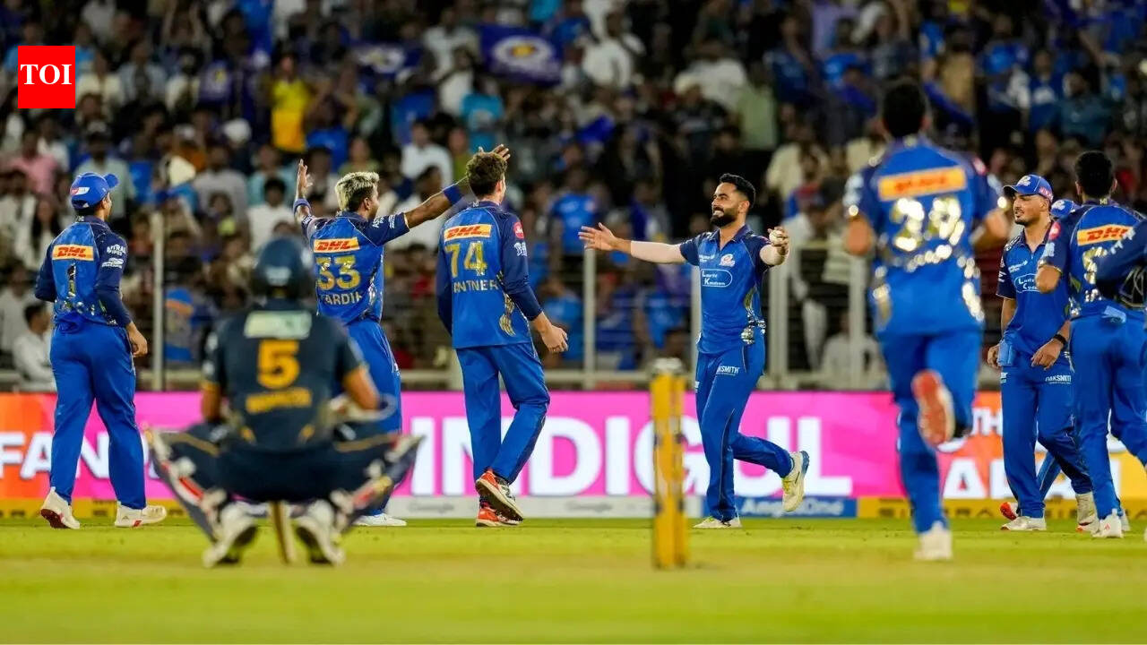 Tilak Varma turns it around: MI storm Ahmedabad, GT wiped out in 99-run rout
