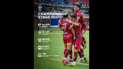 Rajasthan United FC qualify for Indian Football League Championship Stage but home matches shifted to Ludhiana because of lack of floodlights at Jaipur’s Vidhyadhar Nagar Stadium