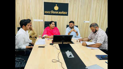MLA reviews Manesar works, pushes for monsoon readiness and infra expansion