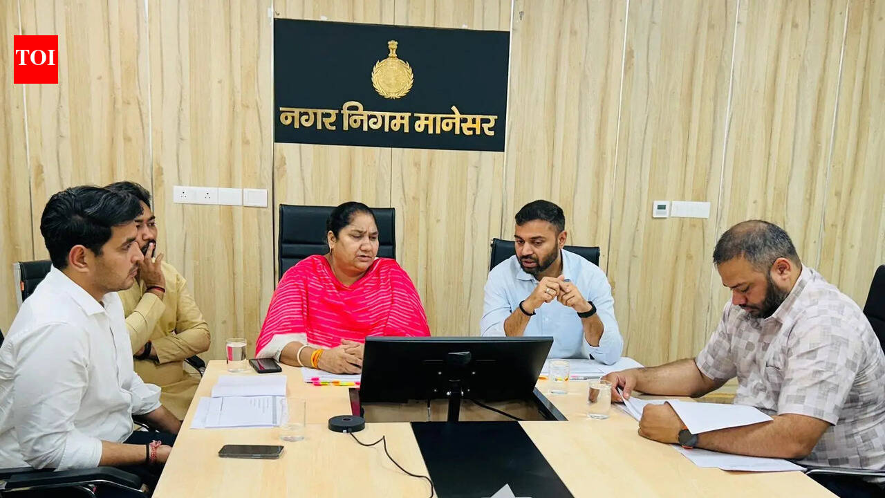 MLA reviews Manesar works, pushes for monsoon readiness and infra expansion