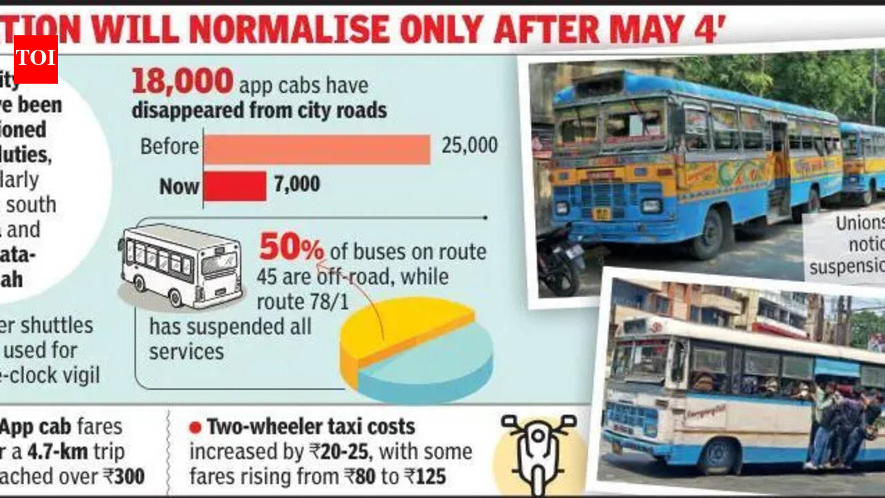 Buses and app cabs requisitioned for poll duty, commuters left in the lurch