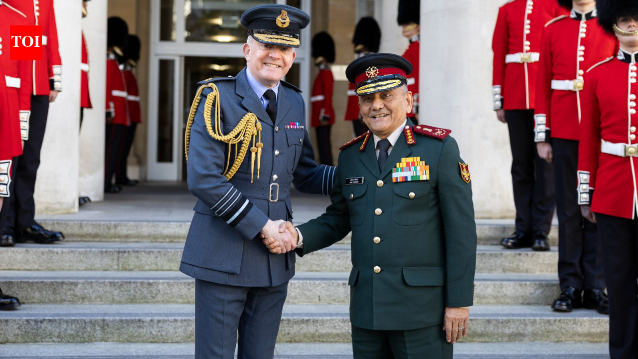 CDS general Chauhan in UK to deepen military cooperation, boost defence industry partnerships