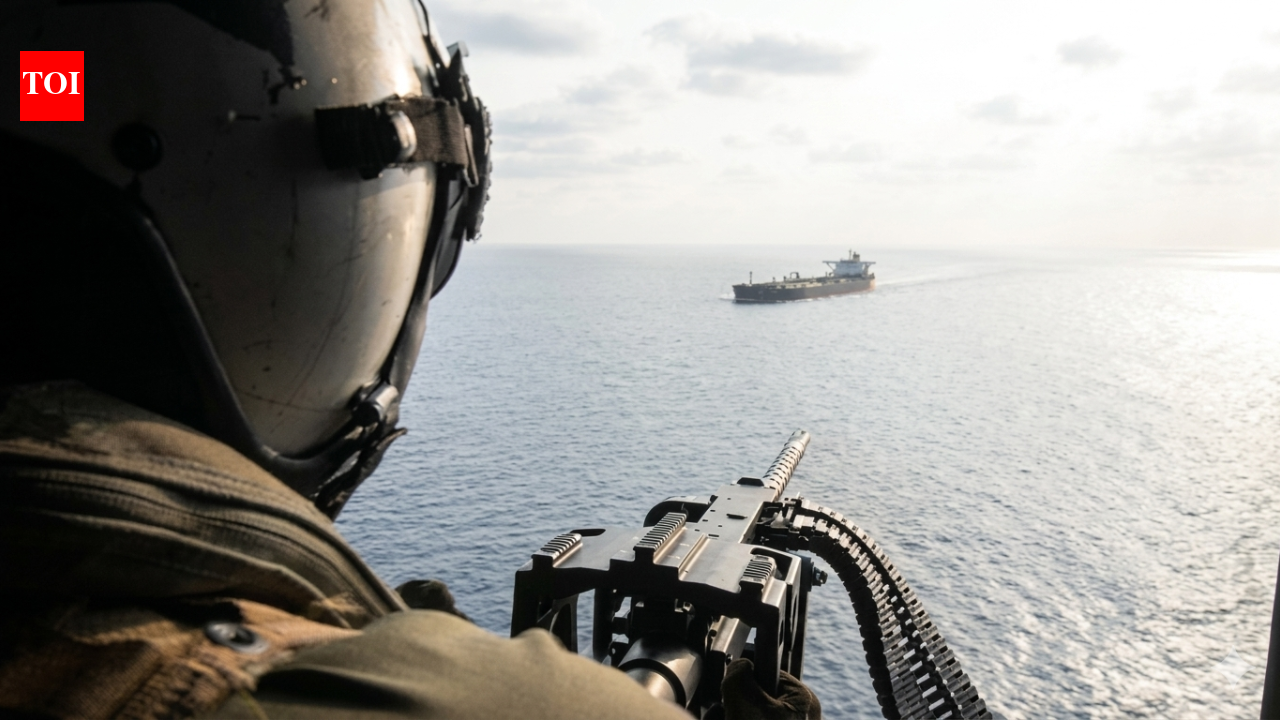 'If you attempt to run...': US helicopter gunner warns ship near Iran port— watch
