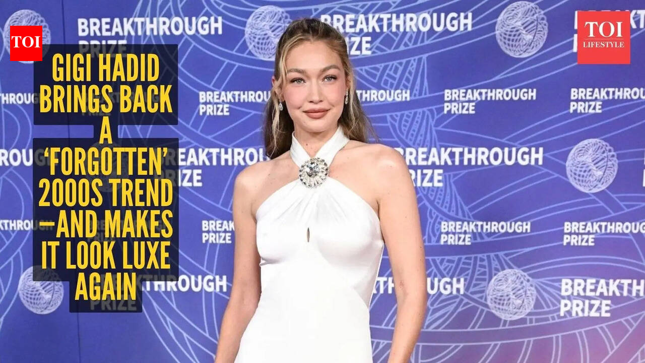 Gigi Hadid’s white gown look is going viral - but it’s the neckline everyone’s talking about