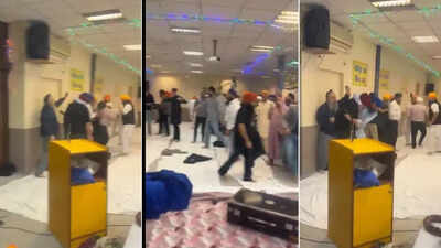 Flying turbans, kirpans: Gurudwara in Germany turns into battleground as Sikh groups clash