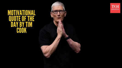 Motivational quote of the day by Tim Cook: 'Let your joy be in your journey - not in some distant goal'