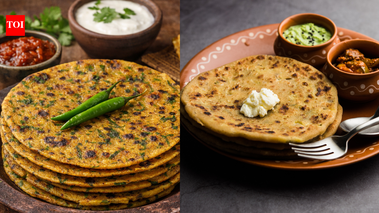 Thepla vs paratha: Which is healthier for breakfast and weight loss? - The Times of India