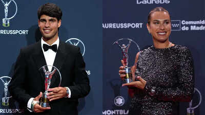 Carlos Alcaraz, Aryna Sabalenka win Laureus Sportspersons of the Year awards