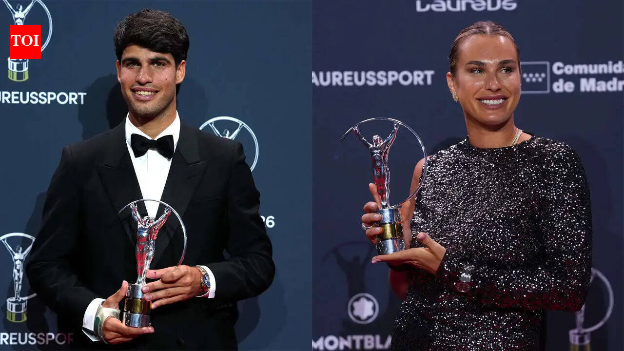 Carlos Alcaraz, Aryna Sabalenka win Laureus Sportspersons of the Year awards