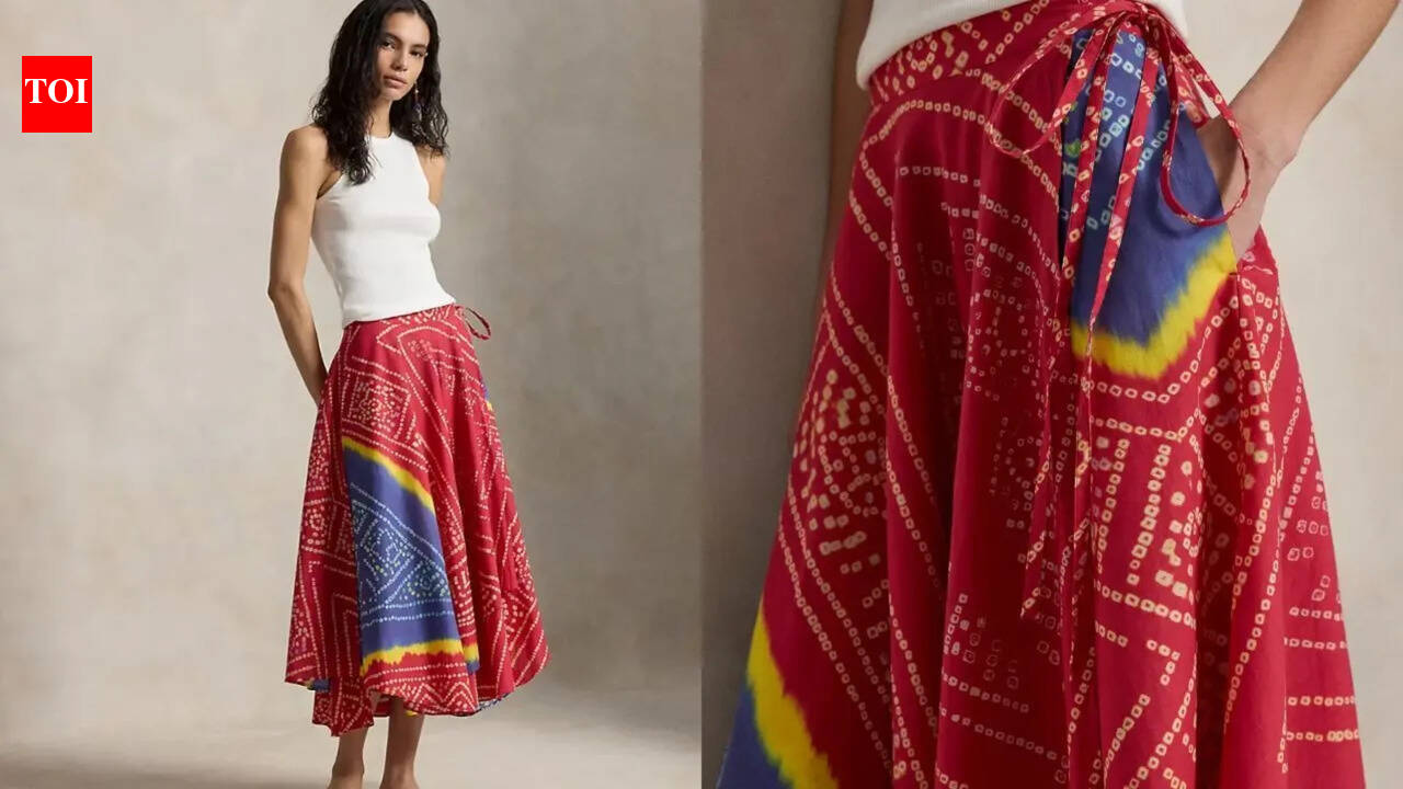Indian Bandhani skirt at ₹44,800? Ralph Lauren under fire for 'audacity ...