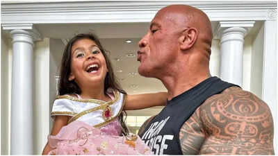 Watch: Dwayne Johnson’s daughter Tiana gets a KATSEYE-themed party on her 8th birthday