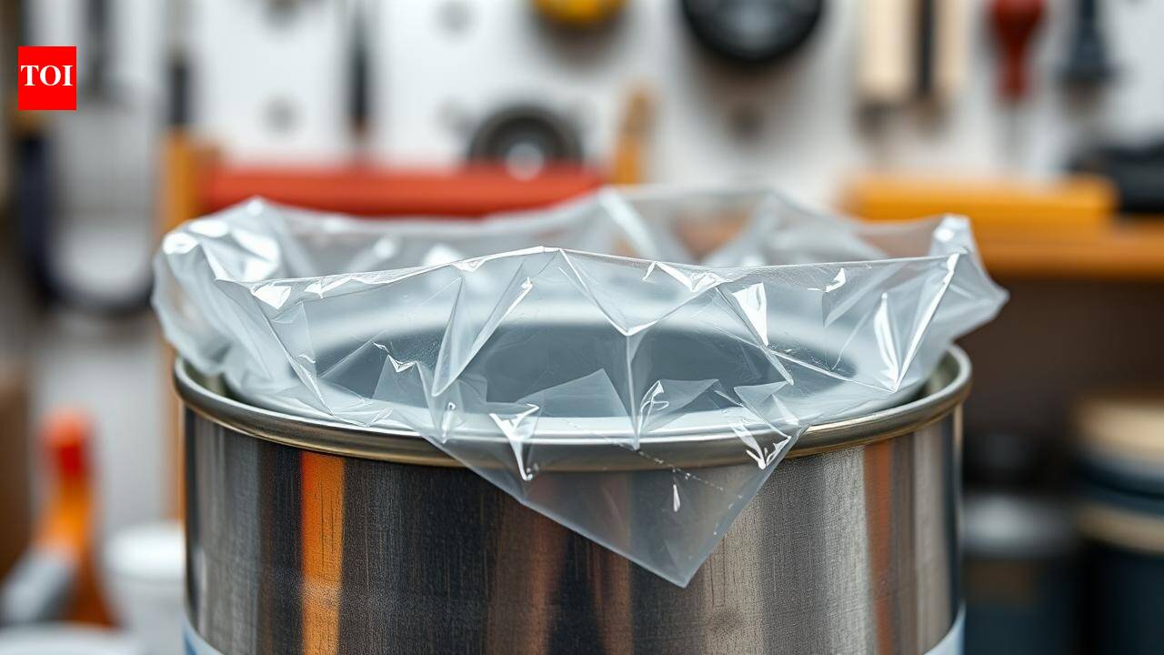 The kitchen wrap hack that saves your half-finished paint cans from drying out