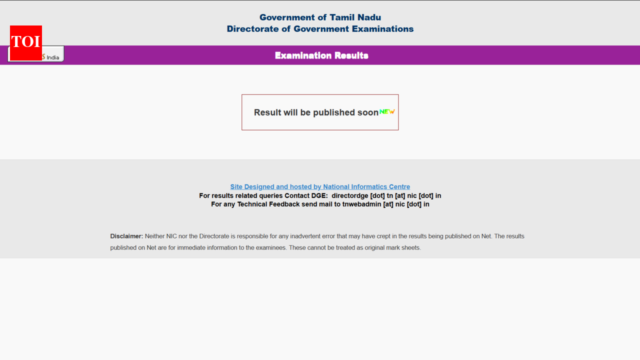 टीएन एसएसएलसी, एचएसई परिणाम 2026 “जल्द” जारी होने की उम्मीद है, आधिकारिक वेबसाइट कहती है: अपेक्षित तिथि और स्कोरकार्ड डाउनलोड करने के चरण यहां देखें