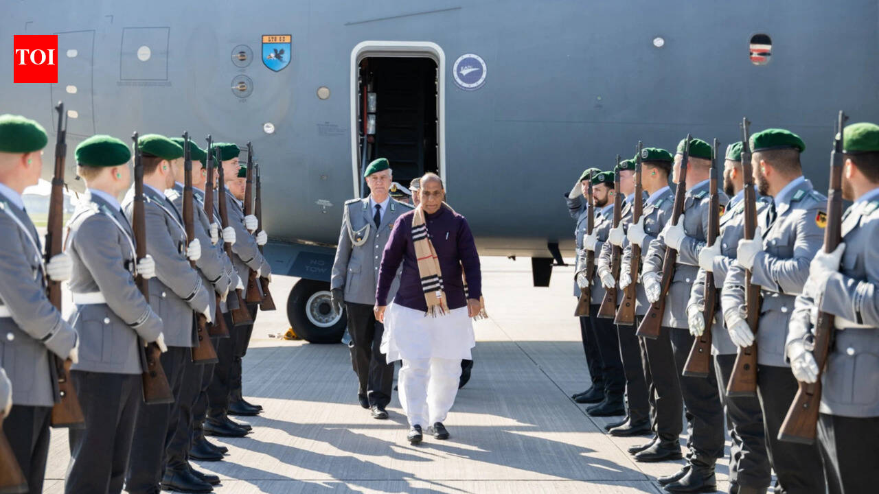 Defence minister Rajnath Singh visits Germany to strengthen strategic ties