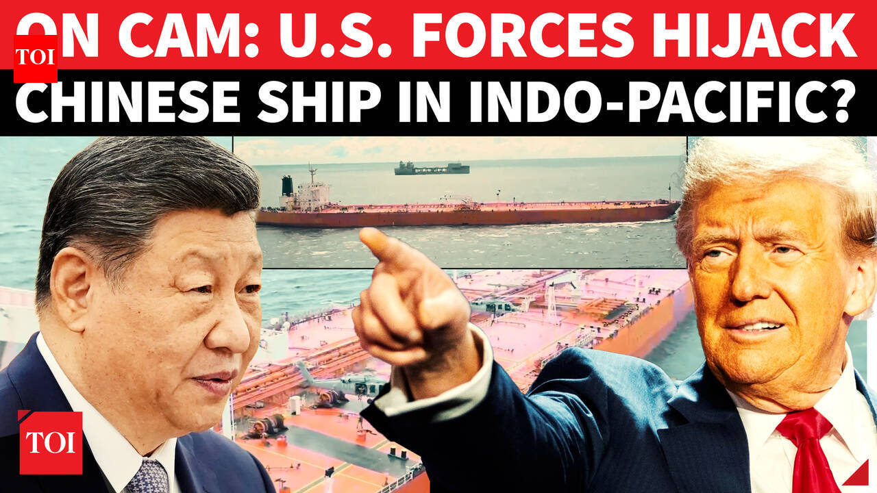 U.S. Forces Storm Sanctioned Ship In Indo-Pacific; Trump Says 'Chinese Gift' For Iran Seized