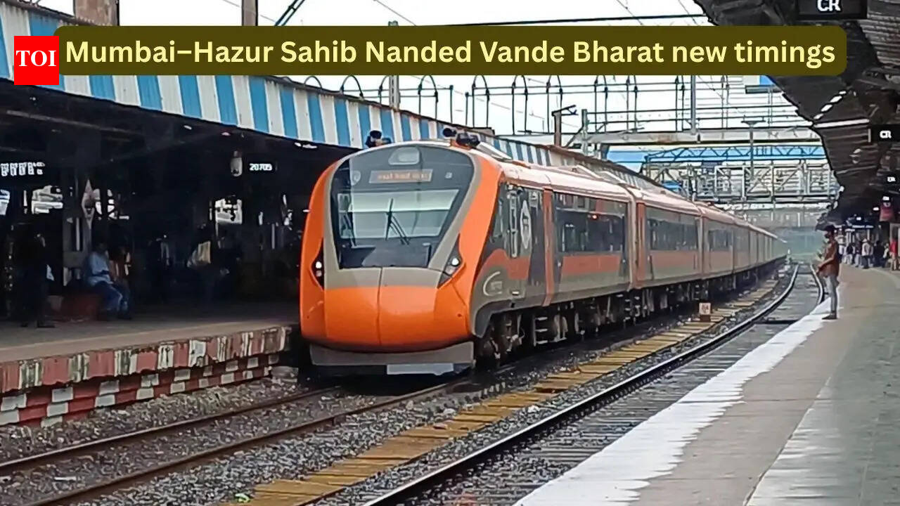 Indian Railways: Mumbai–Hazur Sahib Nanded Vande Bharat gets faster: What the new schedule means for travellers and pilgrims
